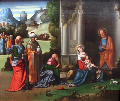 The Adoration of the Magi by Benvenuto Tisi da Garofalo